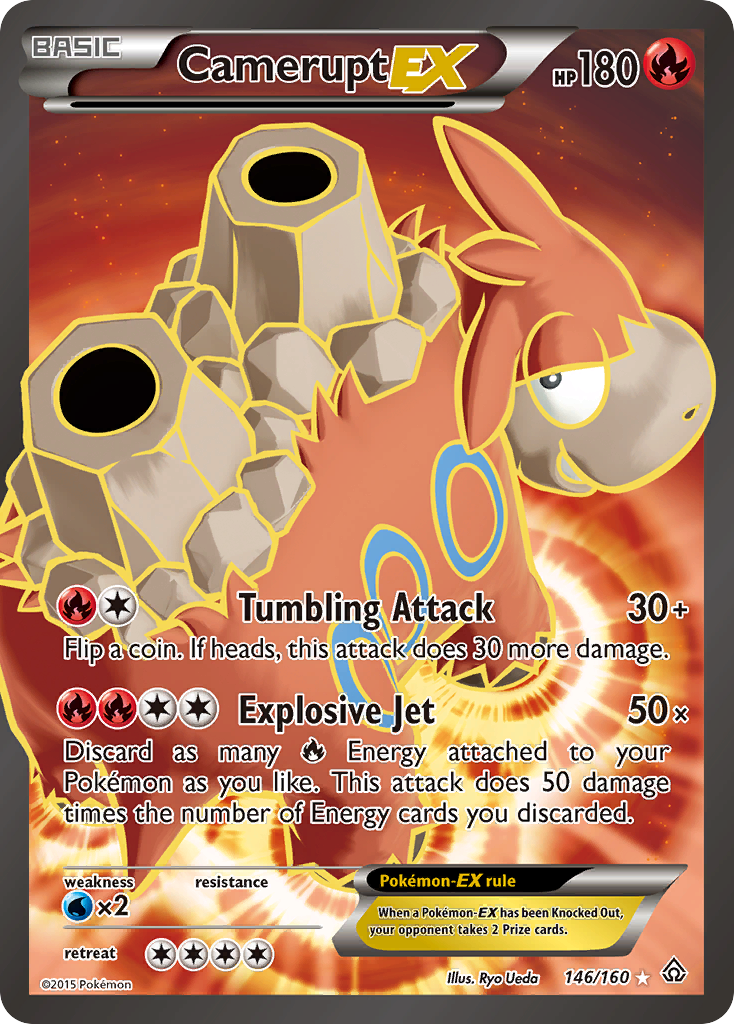 Camerupt EX (146/160) [XY: Primal Clash] | Mindsight Gaming