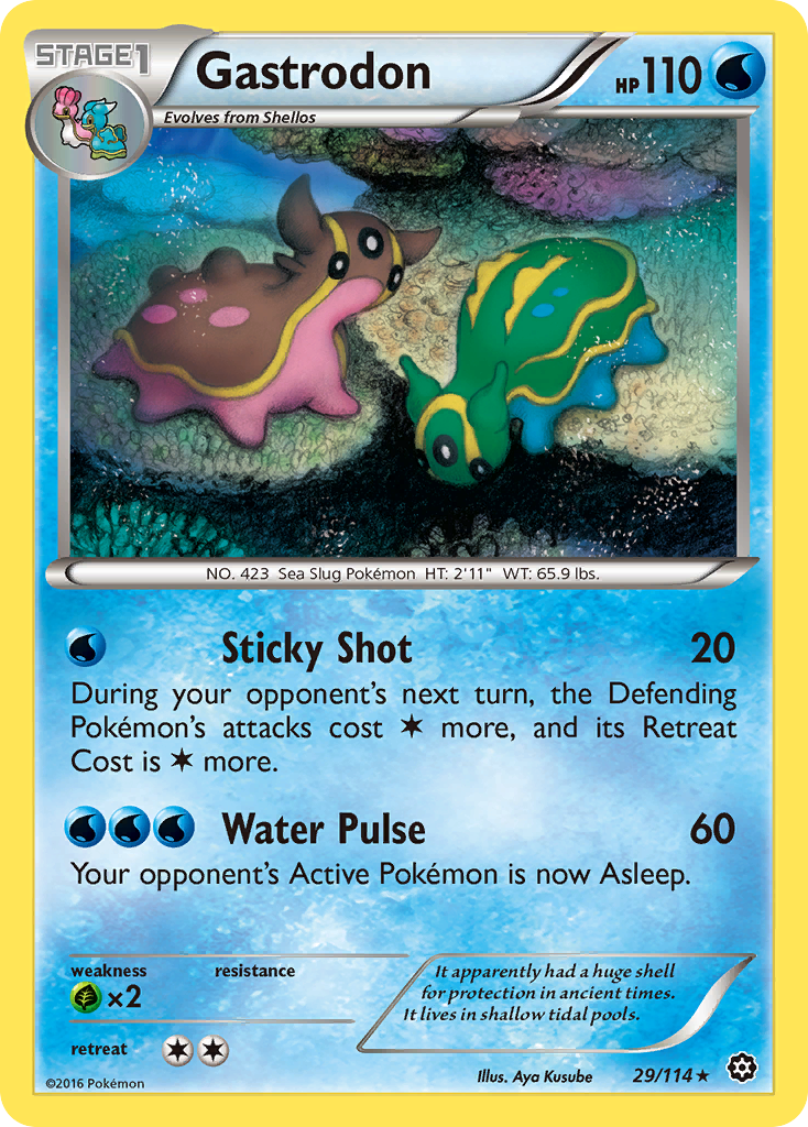 Gastrodon (29/114) [XY: Steam Siege] | Mindsight Gaming