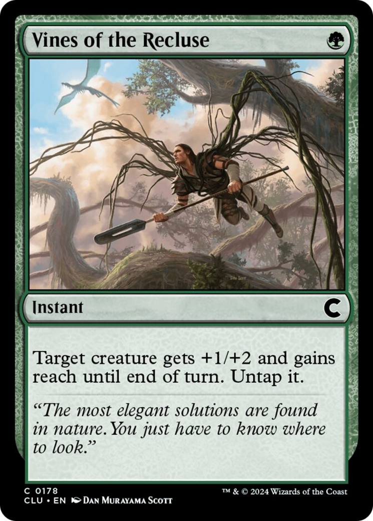 Vines of the Recluse [Ravnica: Clue Edition] | Mindsight Gaming