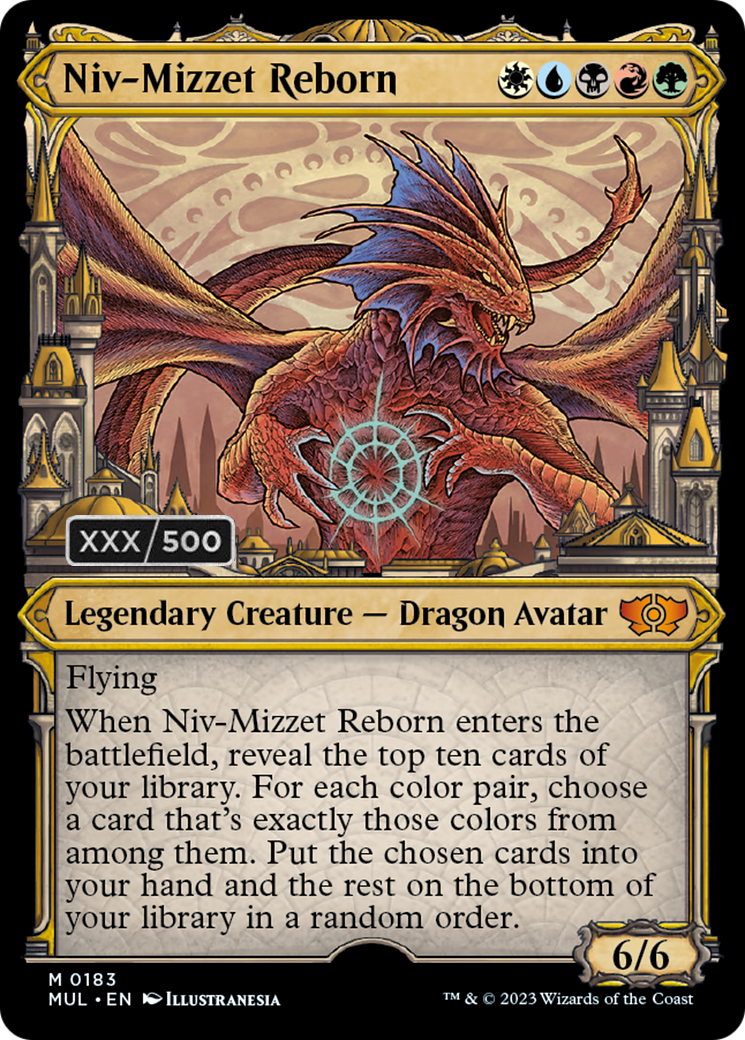 Niv-Mizzet Reborn (Serialized) [Multiverse Legends] | Mindsight Gaming