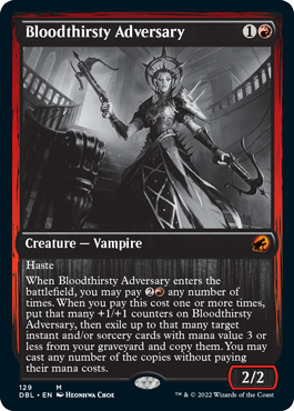 Bloodthirsty Adversary [Innistrad: Double Feature] | Mindsight Gaming