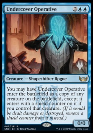 Undercover Operative (Promo Pack) [Streets of New Capenna Promos] | Mindsight Gaming