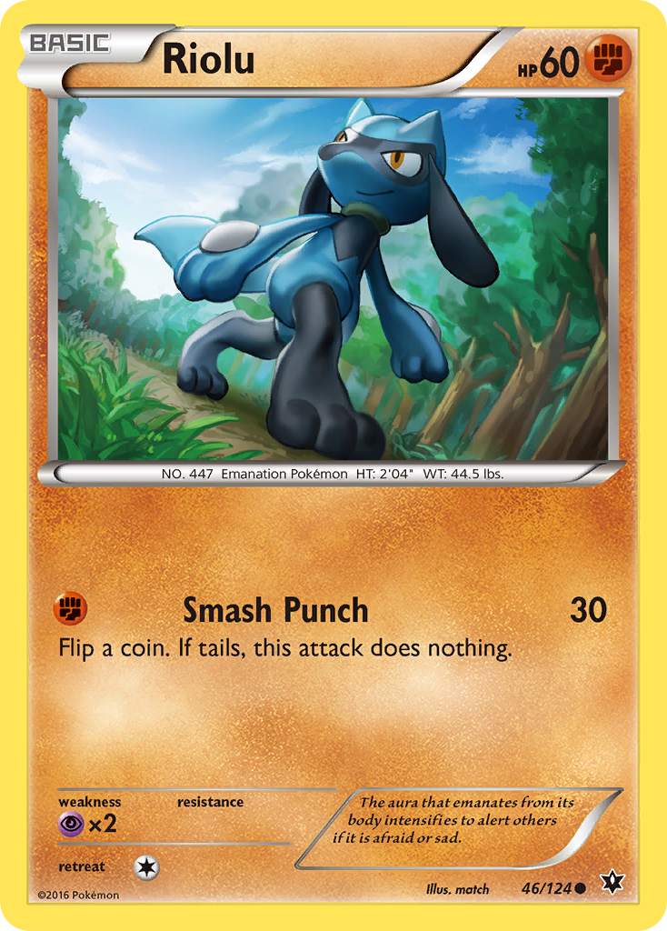 Riolu (46/124) [XY: Fates Collide] | Mindsight Gaming