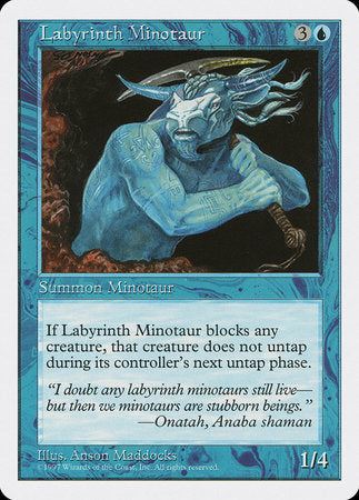 Labyrinth Minotaur [Fifth Edition] | Mindsight Gaming