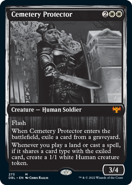 Cemetery Protector [Innistrad: Double Feature] | Mindsight Gaming