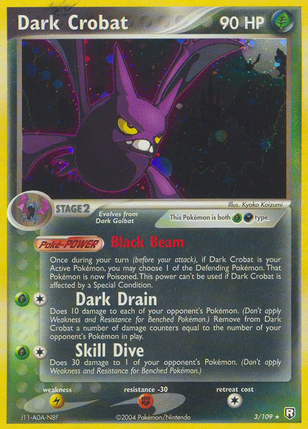 Dark Crobat (3/109) [EX: Team Rocket Returns] | Mindsight Gaming