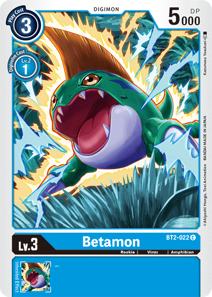 Betamon [BT2-022] [Release Special Booster Ver.1.5] | Mindsight Gaming