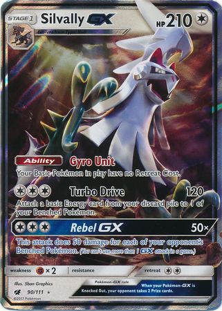 Silvally GX (90/111) (Jumbo Card) [Sun & Moon: Crimson Invasion] | Mindsight Gaming