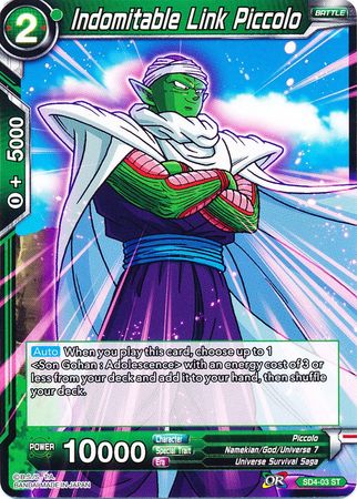 Indomitable Link Piccolo (Starter Deck - The Guardian of Namekians) [SD4-03] | Mindsight Gaming