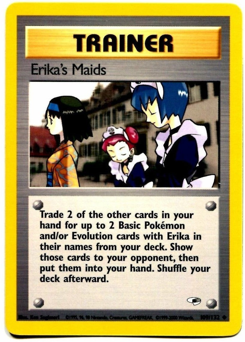 Erika's Maids (109/132) [Gym Heroes Unlimited] | Mindsight Gaming