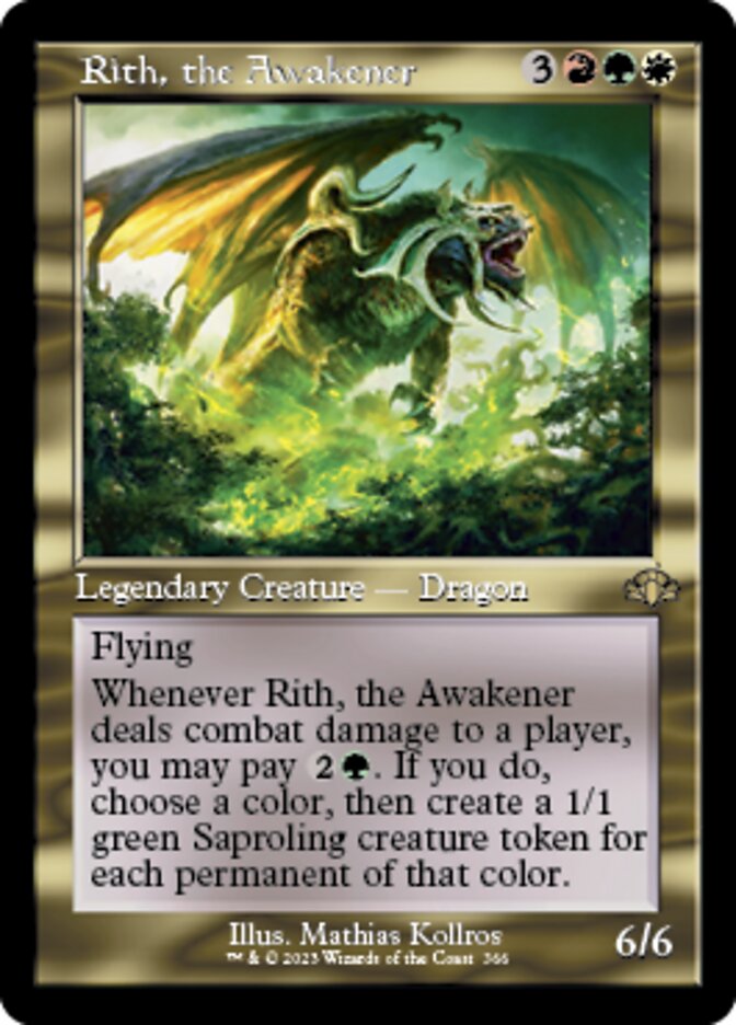 Rith, the Awakener (Retro) [Dominaria Remastered] | Mindsight Gaming