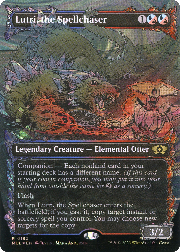 Lutri, the Spellchaser (Halo Foil) [Multiverse Legends] | Mindsight Gaming