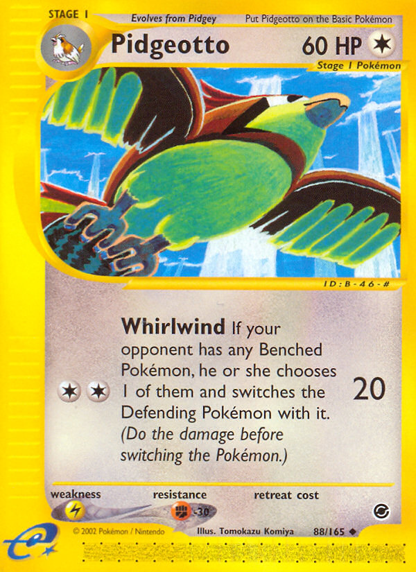 Pidgeotto (88/165) [Expedition: Base Set] | Mindsight Gaming