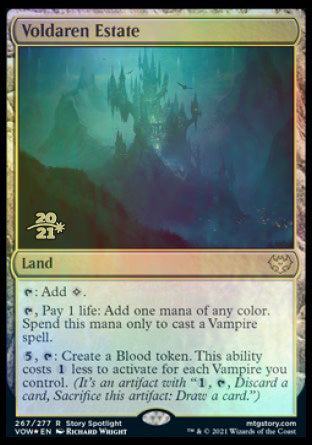 Voldaren Estate [Innistrad: Crimson Vow Prerelease Promos] | Mindsight Gaming