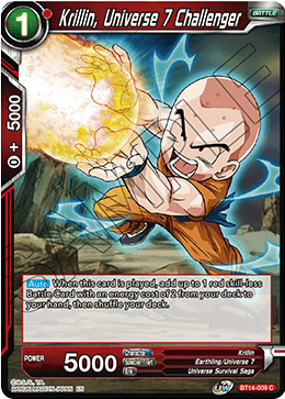 Krillin, Universe 7 Challenger (BT14-009) [Cross Spirits] | Mindsight Gaming