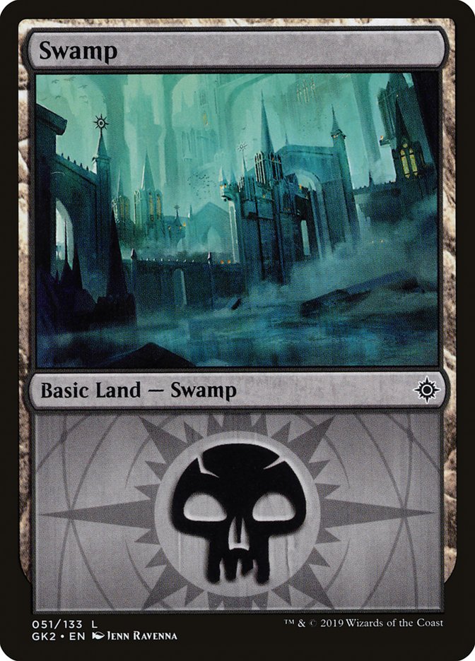 Swamp (51) [Ravnica Allegiance Guild Kit] | Mindsight Gaming