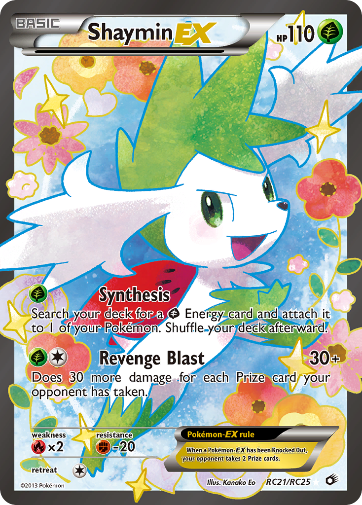 Shaymin EX (RC21/RC25) [Black & White: Legendary Treasures] | Mindsight Gaming