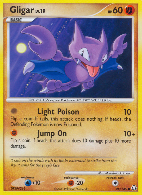 Gligar (94/146) [Diamond & Pearl: Legends Awakened] | Mindsight Gaming