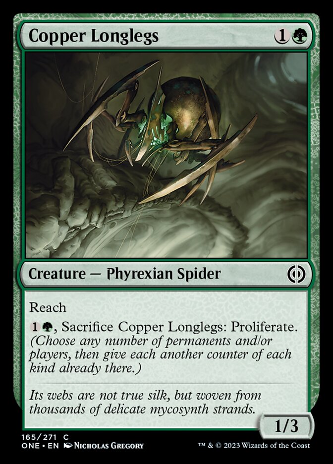 Copper Longlegs [Phyrexia: All Will Be One] | Mindsight Gaming