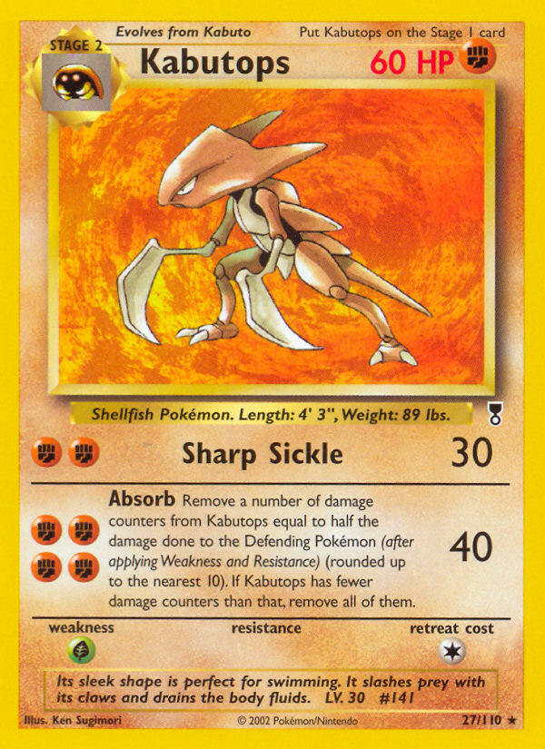 Kabutops (27/110) [Legendary Collection] | Mindsight Gaming