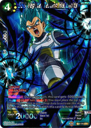 SSB Vegeta, Testing His Limits (BT5-083) [Miraculous Revival] | Mindsight Gaming