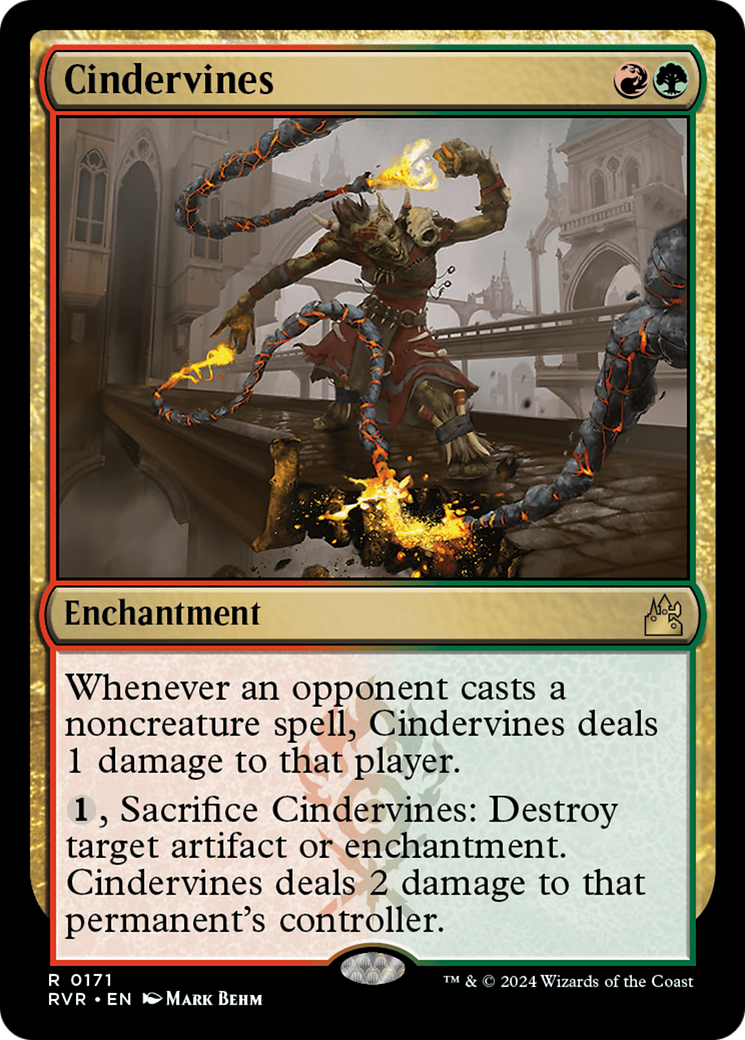 Cindervines [Ravnica Remastered] | Mindsight Gaming