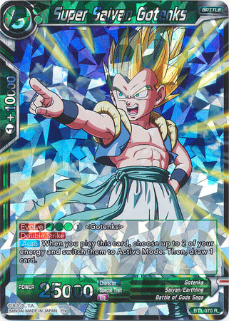 Super Saiyan Gotenks (Shatterfoil) (BT1-070) [Dragon Brawl] | Mindsight Gaming