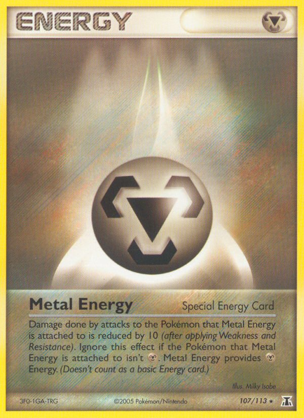 Metal Energy (107/113) [EX: Delta Species] | Mindsight Gaming