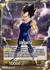 Vegeta // SS Vegeta, Fighting Instincts (Starter Deck Exclusive) (SD22-01) [Power Absorbed] | Mindsight Gaming