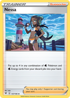 Nessa (157/185) [Sword & Shield: Vivid Voltage] | Mindsight Gaming