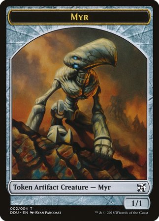 Myr Token [Duel Decks: Elves vs. Inventors Tokens] | Mindsight Gaming