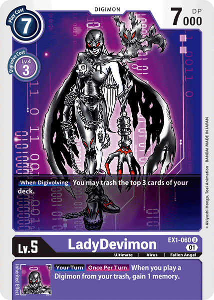 LadyDevimon [EX1-060] [Classic Collection] | Mindsight Gaming