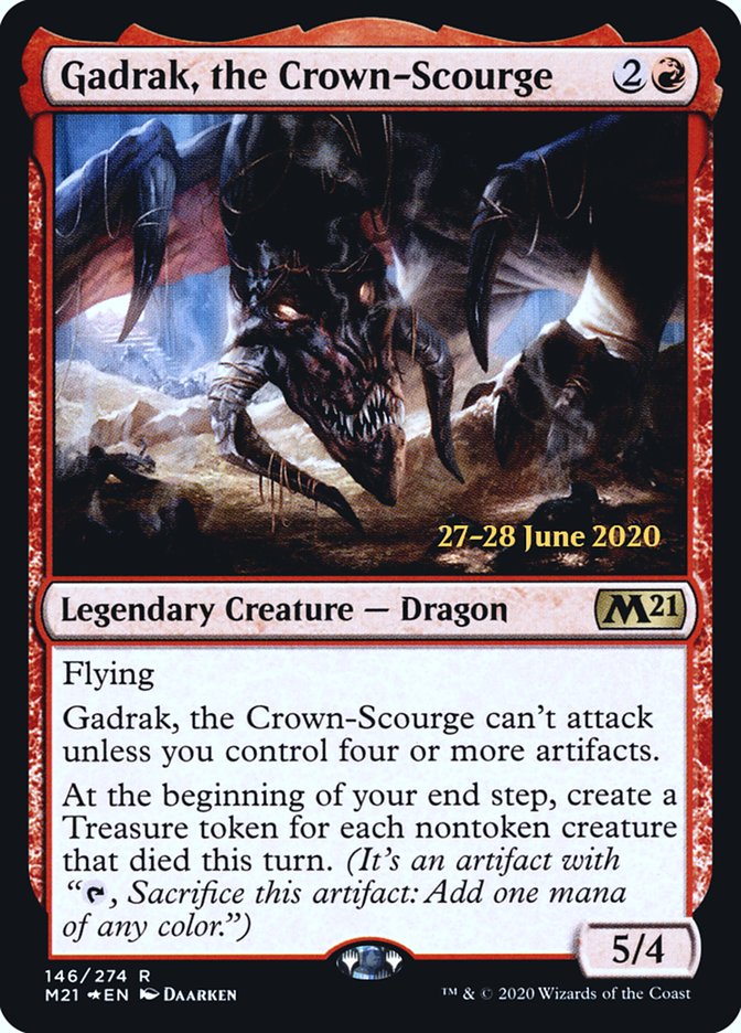 Gadrak, the Crown-Scourge  [Core Set 2021 Prerelease Promos] | Mindsight Gaming