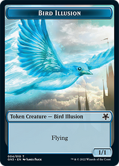 Bird Illusion // Elf Warrior Double-Sided Token [Game Night: Free-for-All Tokens] | Mindsight Gaming