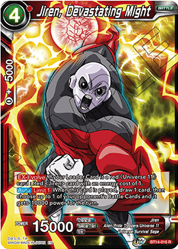 Jiren, Devastating Might (BT14-016) [Cross Spirits] | Mindsight Gaming