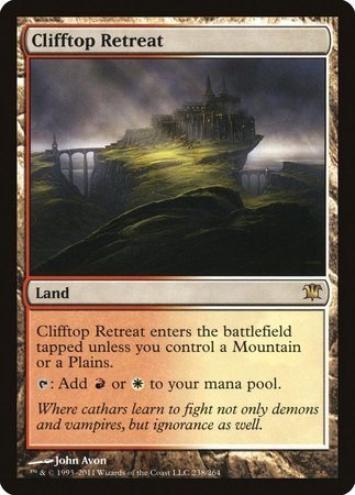 Clifftop Retreat [Innistrad] | Mindsight Gaming