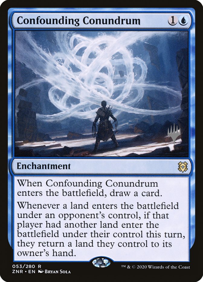 Confounding Conundrum (Promo Pack) [Zendikar Rising Promos] | Mindsight Gaming