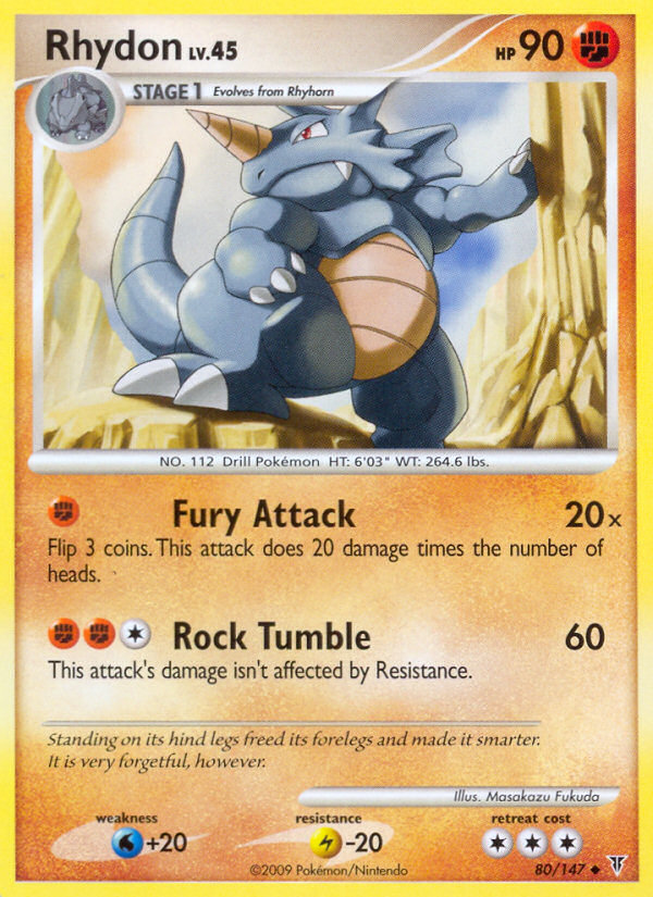 Rhydon (80/147) [Platinum: Supreme Victors] | Mindsight Gaming