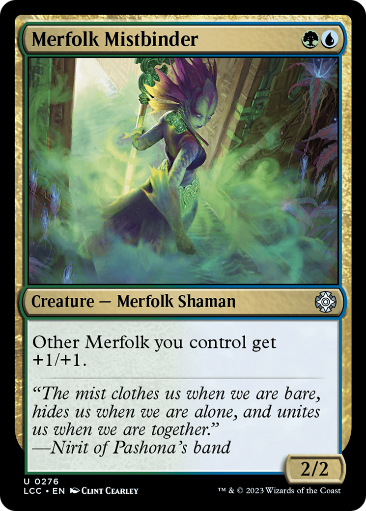 Merfolk Mistbinder [The Lost Caverns of Ixalan Commander] | Mindsight Gaming