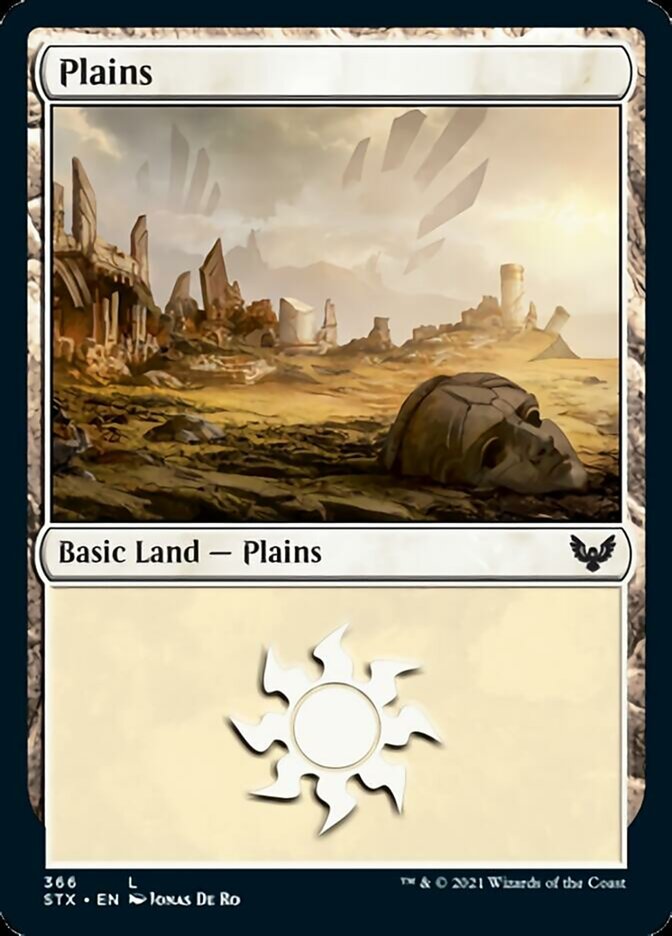 Plains (#366) [Strixhaven: School of Mages] | Mindsight Gaming