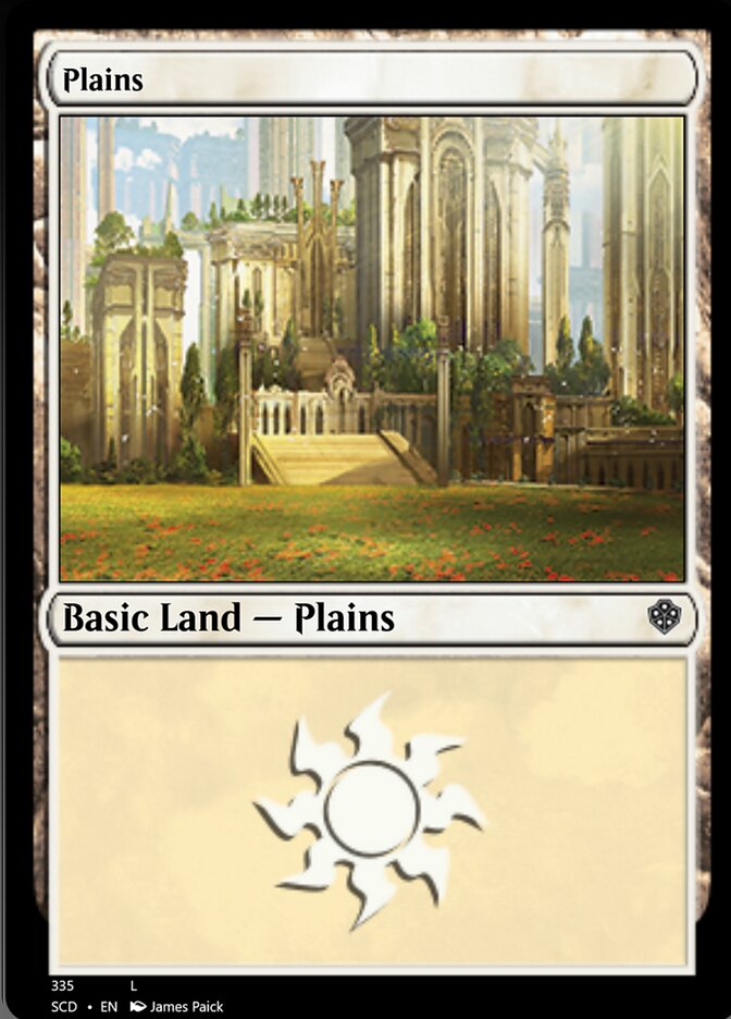 Plains (335) [Starter Commander Decks] | Mindsight Gaming