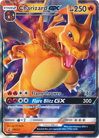 Charizard GX (SM211) (Jumbo Card) [Sun & Moon: Black Star Promos] | Mindsight Gaming