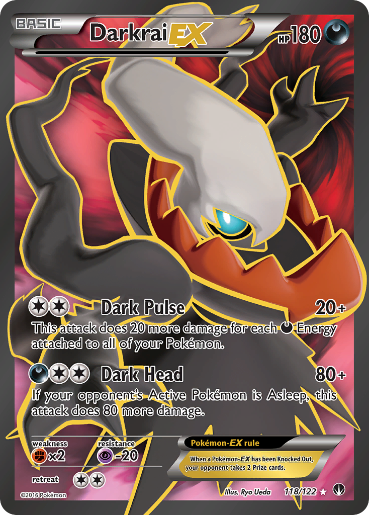 Darkrai EX (118/122) [XY: BREAKpoint] | Mindsight Gaming