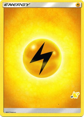 Lightning Energy (Pikachu Stamp #27) [Battle Academy 2020] | Mindsight Gaming