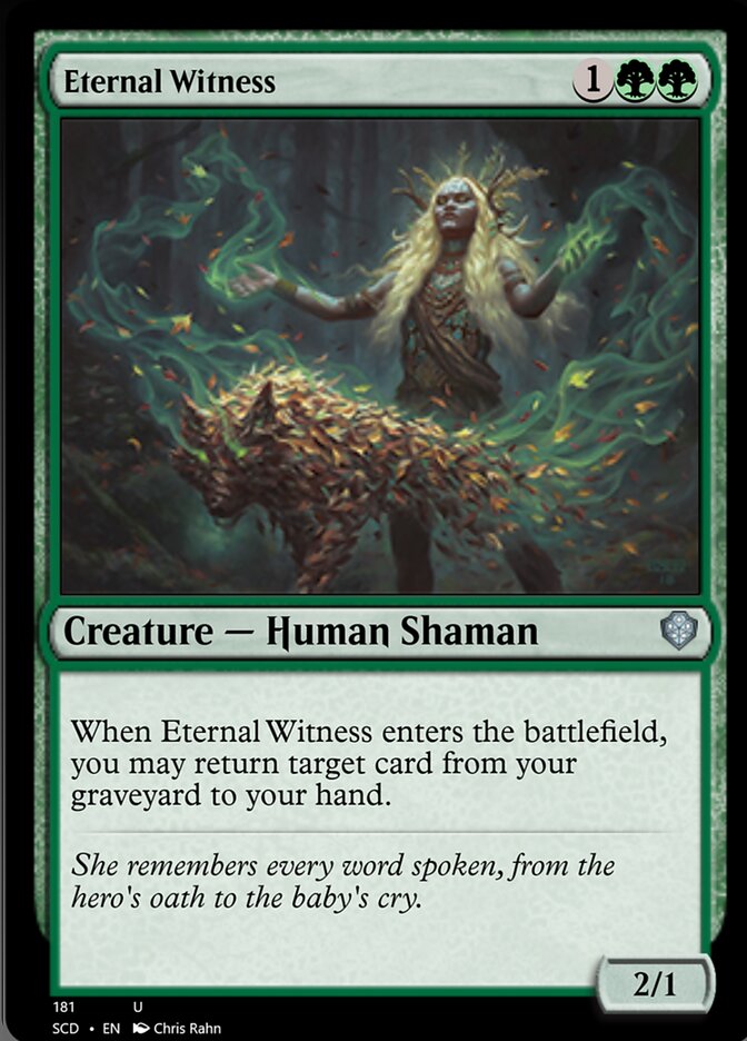 Eternal Witness [Starter Commander Decks] | Mindsight Gaming