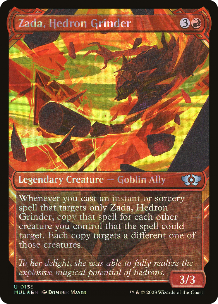 Zada, Hedron Grinder (Halo Foil) [Multiverse Legends] | Mindsight Gaming