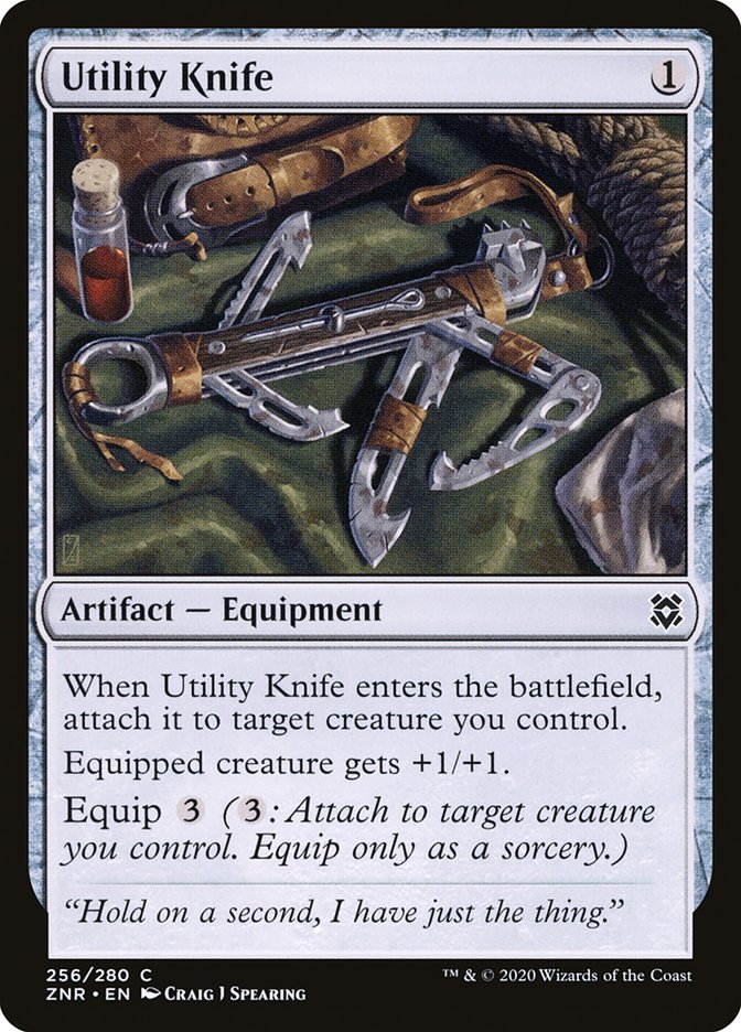 Utility Knife [Zendikar Rising] | Mindsight Gaming