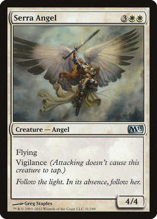 Serra Angel [Magic 2013] | Mindsight Gaming