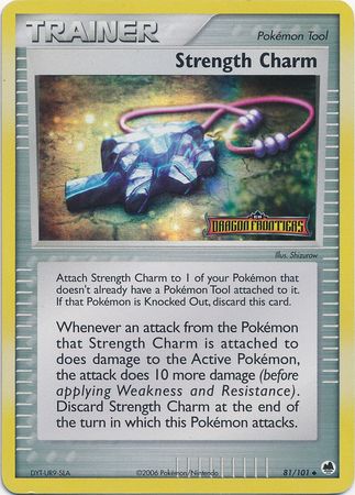 Strength Charm (81/101) (Stamped) [EX: Dragon Frontiers] | Mindsight Gaming