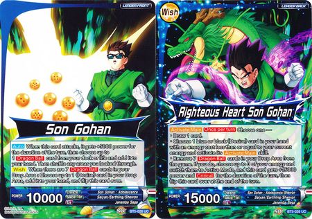 Son Gohan // Righteous Heart Son Gohan (BT5-026) [Miraculous Revival] | Mindsight Gaming